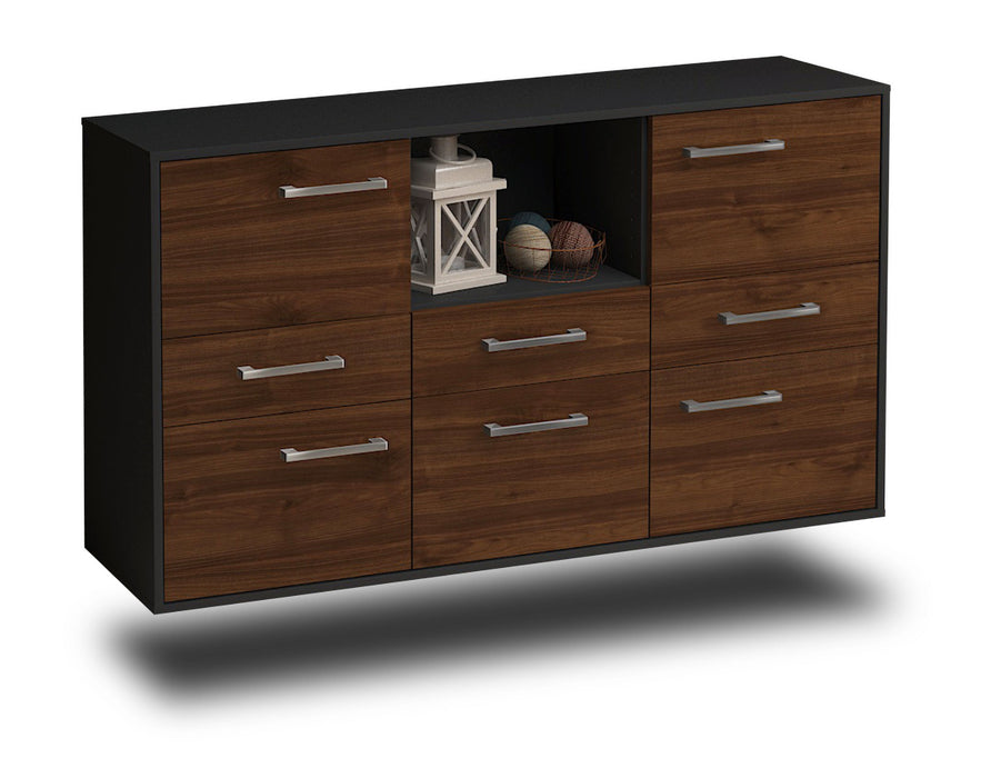 Sideboard Pomona, Walnuss Seite (136x79x35cm) - Dekati GmbH