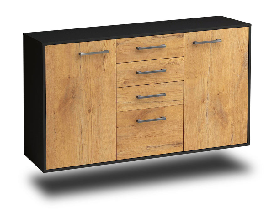 Sideboard Sioux Falls, Eiche Seite (136x79x35cm) - Dekati GmbH