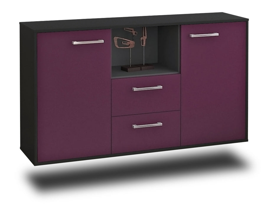 Sideboard Port St. Lucie, Lila Seite (136x79x35cm) - Dekati GmbH