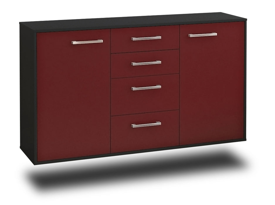 Sideboard Corona, Bordeaux Seite (136x79x35cm) - Dekati GmbH