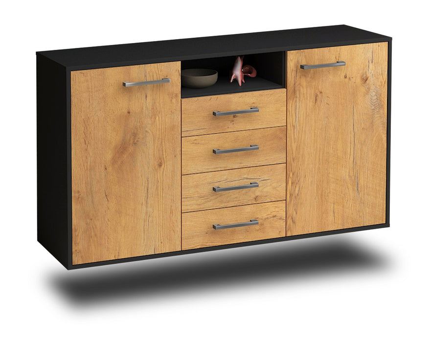 Sideboard Eugene, Eiche Seite (136x79x35cm) - Dekati GmbH