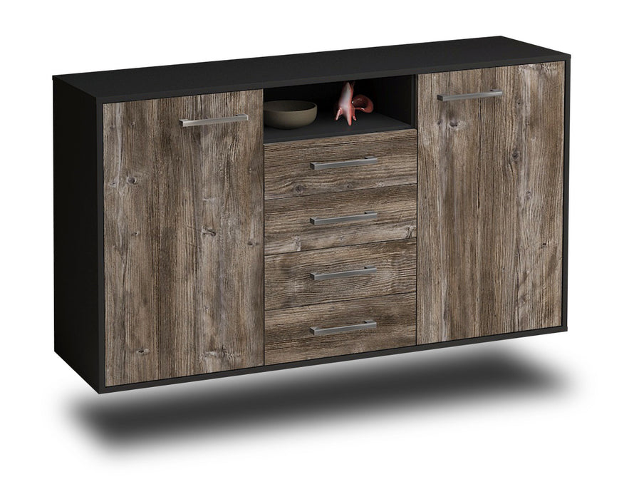 Sideboard Eugene, Treibholz Seite (136x79x35cm) - Dekati GmbH