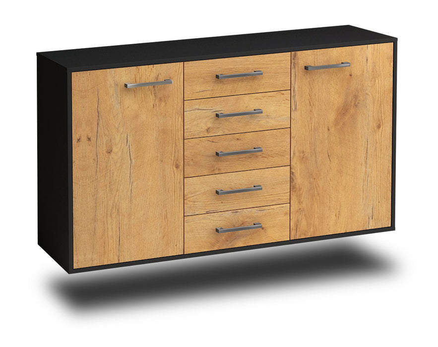 Sideboard Pembroke Pines, Eiche Seite (136x79x35cm) - Dekati GmbH