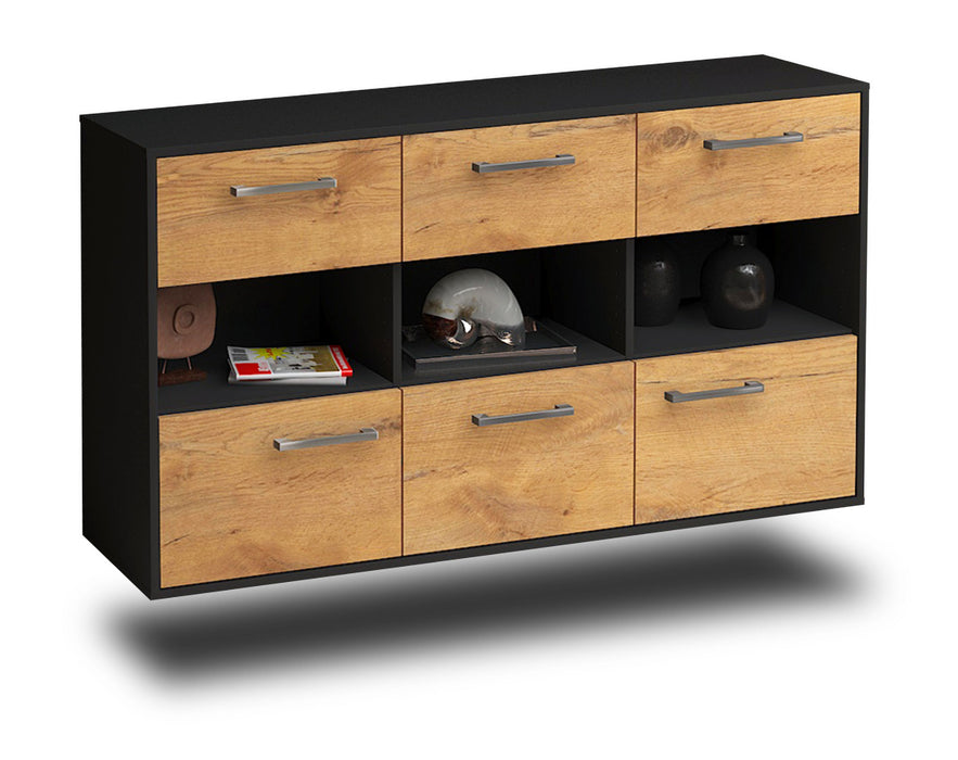 Sideboard Paterson, Eiche Seite (136x79x35cm) - Dekati GmbH