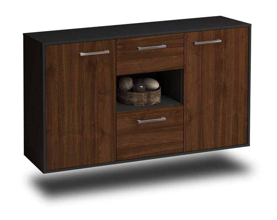 Sideboard Pasadena, Walnuss Seite (136x79x35cm) - Dekati GmbH