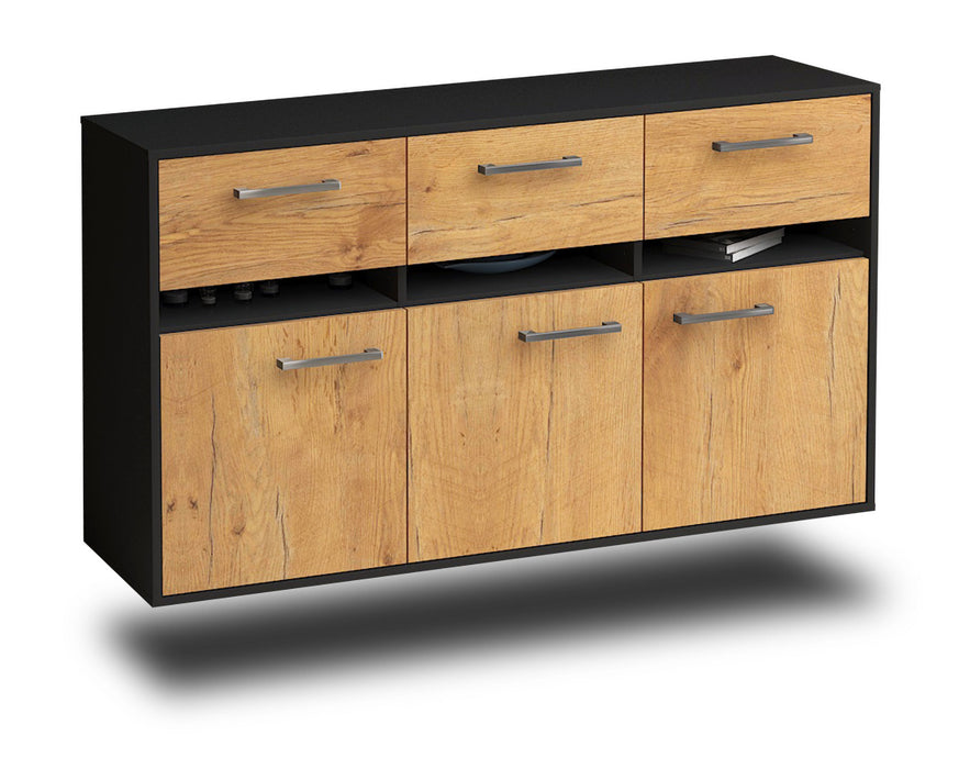 Sideboard Joliet, Eiche Seite (136x79x35cm) - Dekati GmbH