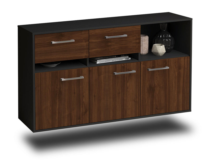 Sideboard Enterprise, Walnuss Seite (136x79x35cm) - Dekati GmbH