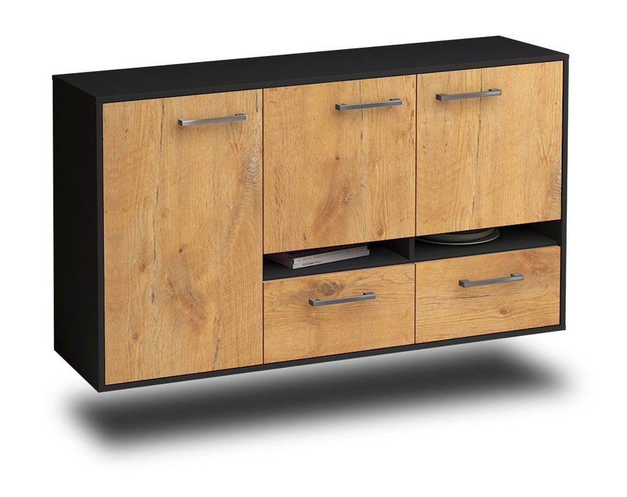 Sideboard Lancaster, Eiche Seite (136x79x35cm) - Dekati GmbH