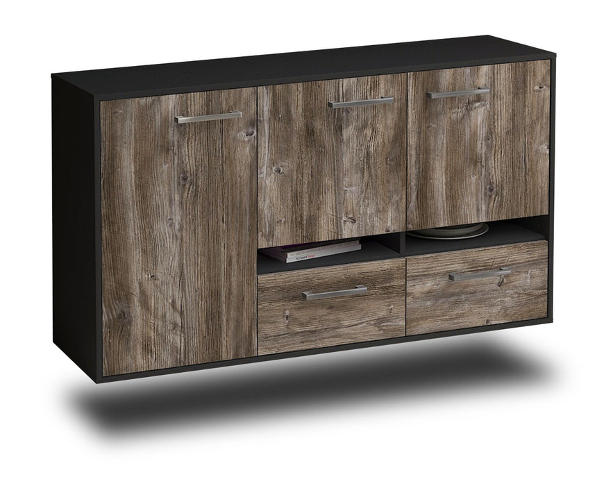 Sideboard Lancaster, Treibholz Seite (136x79x35cm) - Dekati GmbH