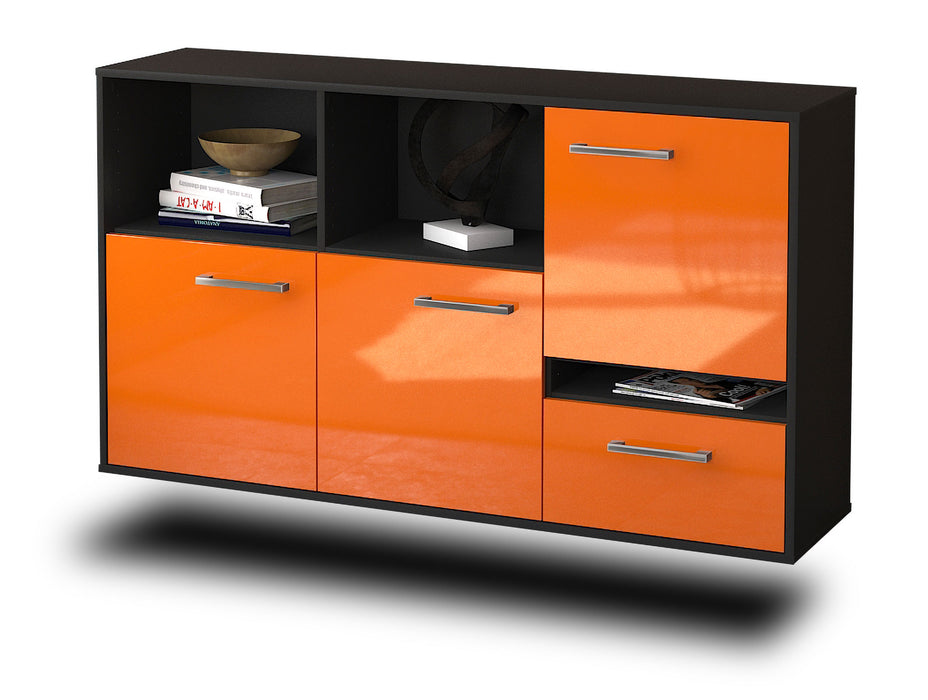 Sideboard Salinas, Orange Seite (136x79x35cm) - Dekati GmbH