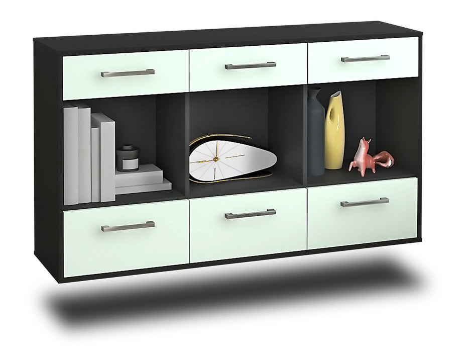 Sideboard Torrance, Mint Seite (136x79x35cm) - Dekati GmbH