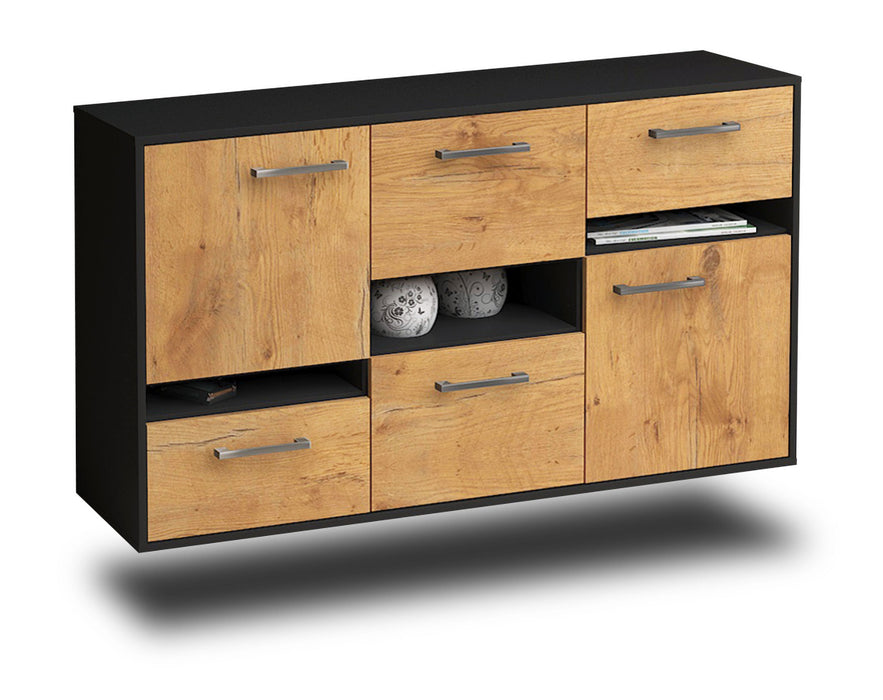 Sideboard Hayward, Eiche Seite (136x79x35cm) - Dekati GmbH