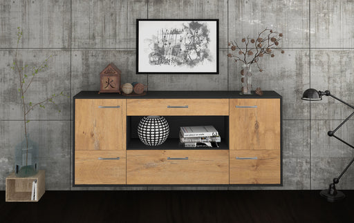 Sideboard East Los Angeles, Eiche Studio (180x79x35cm) - Dekati GmbH