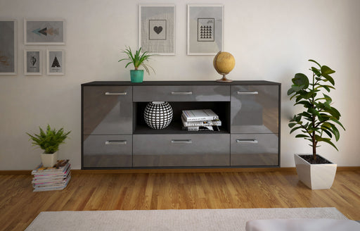 Sideboard East Los Angeles, Grau Studio (180x79x35cm) - Dekati GmbH