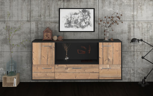 Sideboard Sunnyvale, Pinie Studio (180x79x35cm) - Dekati GmbH