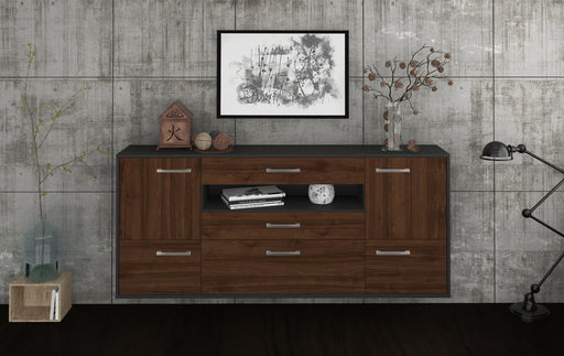 Sideboard Savannah, Walnuss Studio (180x79x35cm) - Dekati GmbH