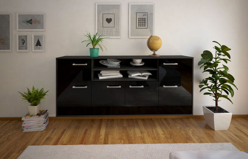 Sideboard Cedar Rapids, Schwarz Studio (180x79x35cm) - Dekati GmbH