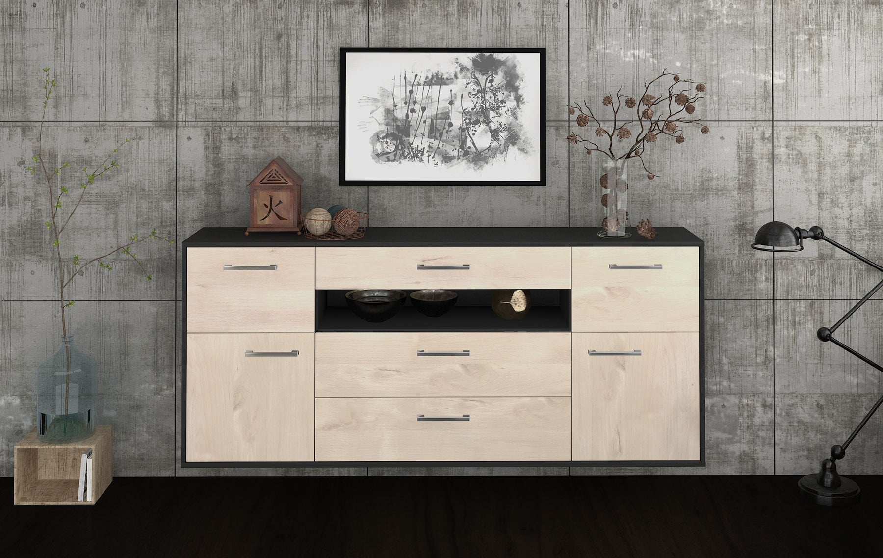 Sideboard Elizabeth, Zeder Studio (180x79x35cm) - Dekati GmbH