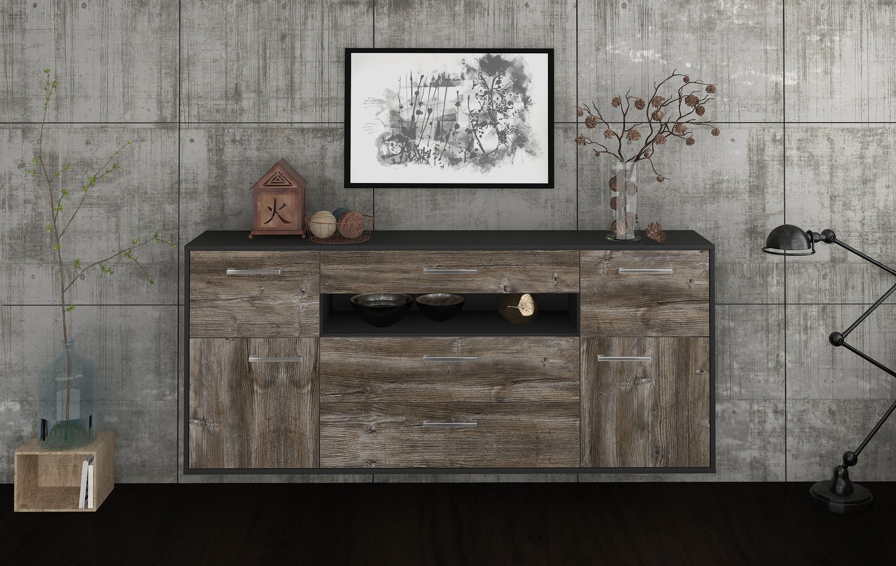 Sideboard Elizabeth, Treibholz Studio (180x79x35cm) - Dekati GmbH