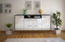 Sideboard Carrollton, Weiß Studio (180x79x35cm) - Dekati GmbH