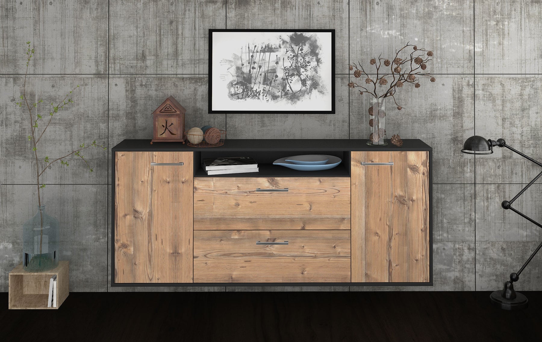 Sideboard Thousand Oaks, Pinie Studio (180x79x35cm) - Dekati GmbH