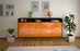 Sideboard Simi Valley, Orange Studio (180x79x35cm) - Dekati GmbH