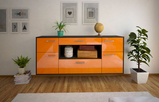 Sideboard Visalia, Orange Studio (180x79x35cm) - Dekati GmbH