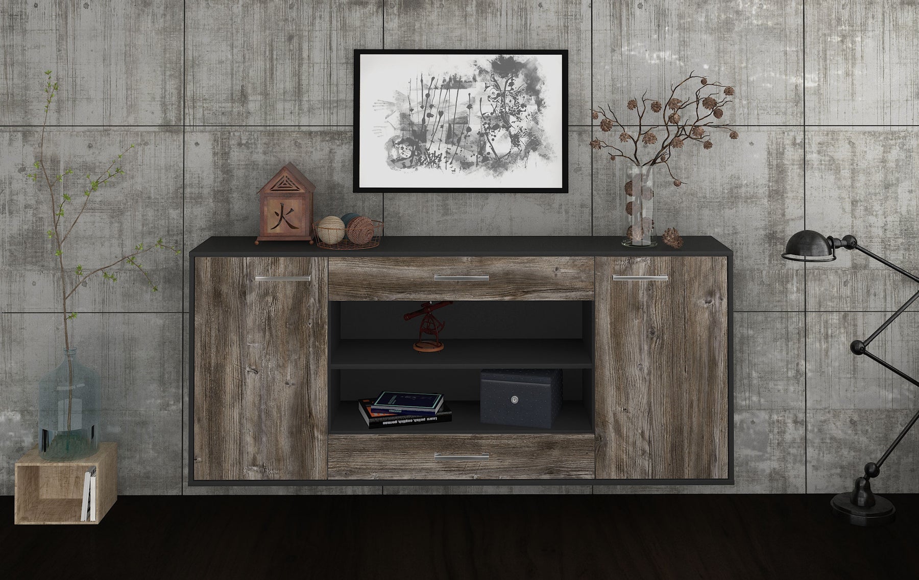 Sideboard Olathe, Treibholz Studio (180x79x35cm) - Dekati GmbH