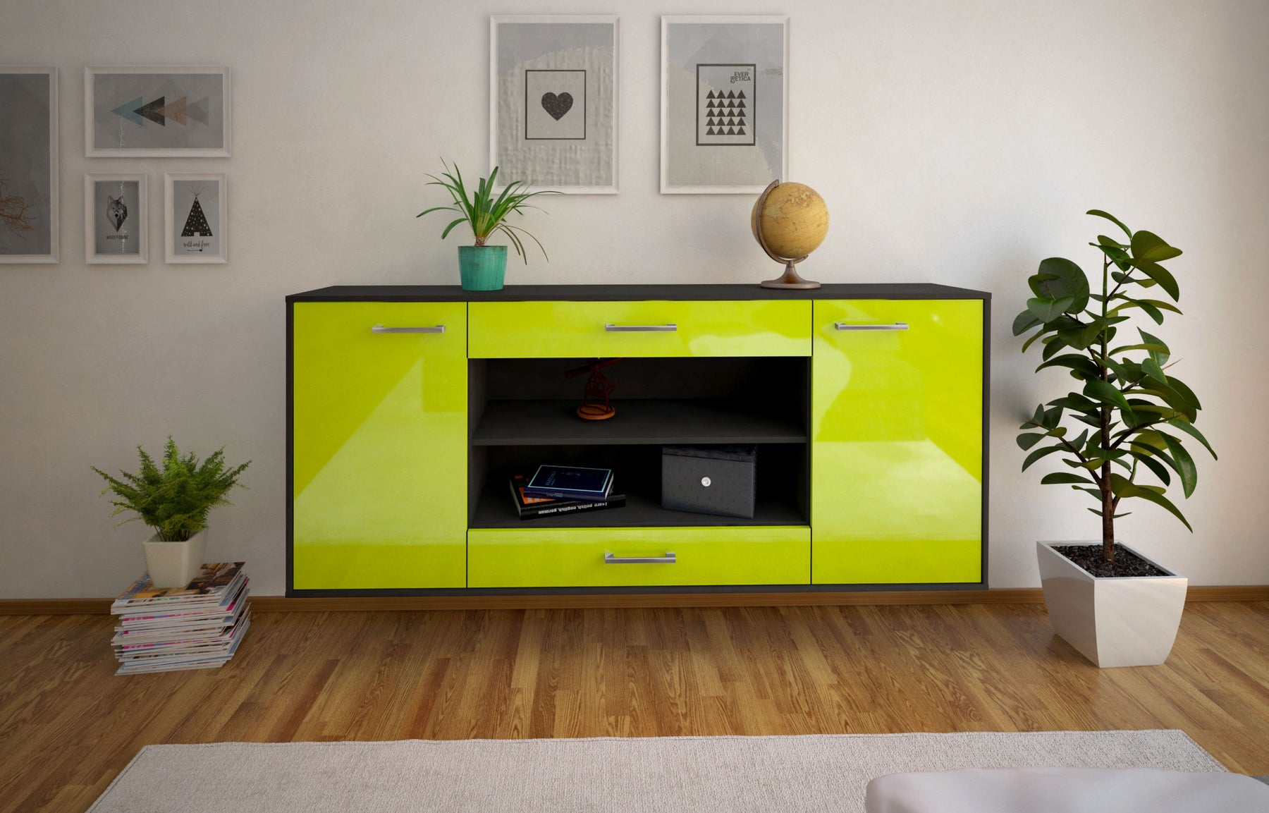 Sideboard Olathe, Gruen Studio (180x79x35cm) - Dekati GmbH