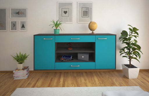 Sideboard Olathe, Tuerkis Studio (180x79x35cm) - Dekati GmbH