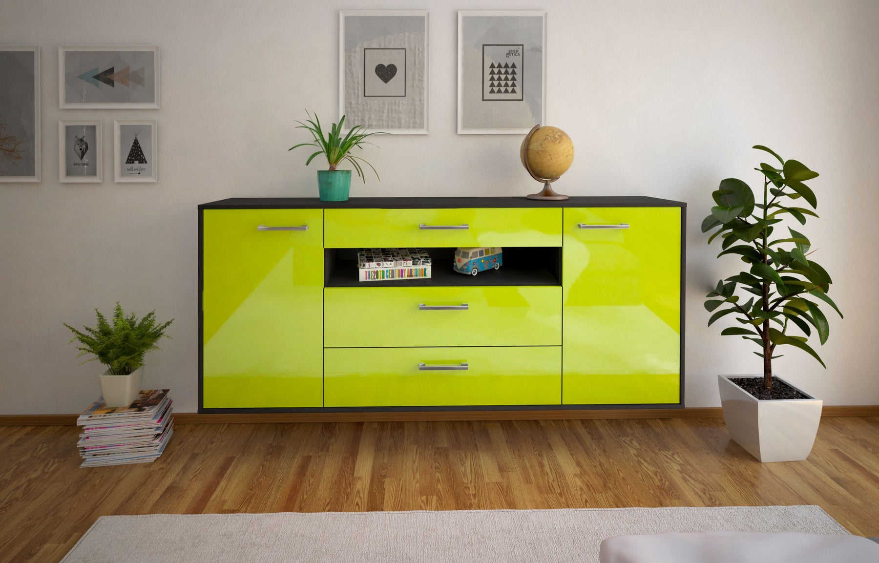 Sideboard Vallejo, Gruen Studio (180x79x35cm) - Dekati GmbH