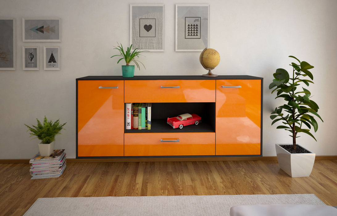 Sideboard Denton, Orange Studio (180x79x35cm) - Dekati GmbH