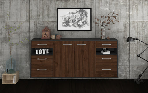 Sideboard Thornton, Walnuss Studio (180x79x35cm) - Dekati GmbH