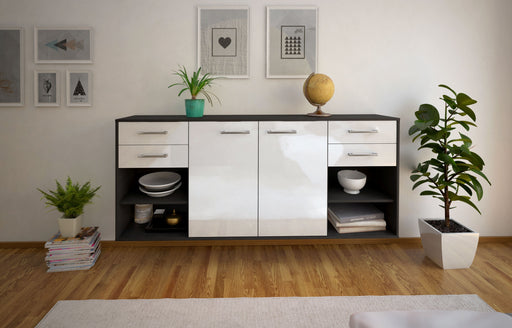 Sideboard Independence, Weiß Studio (180x79x35cm) - Dekati GmbH