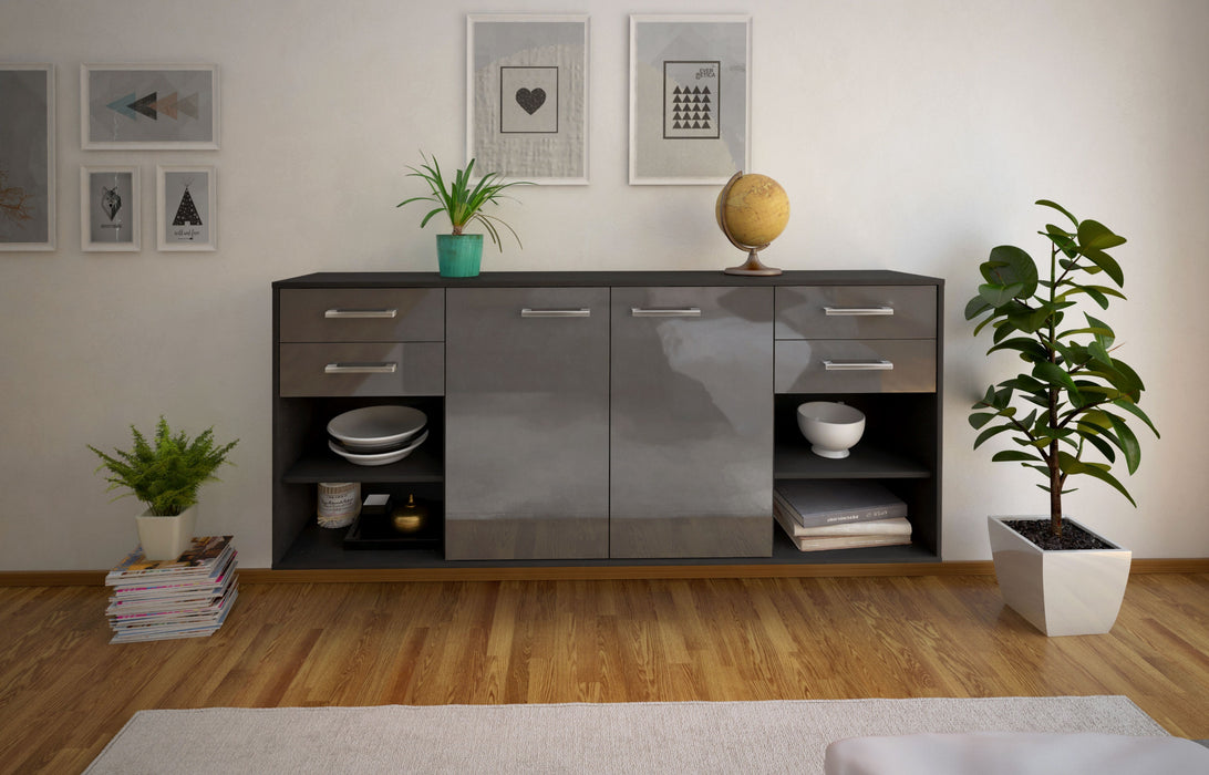 Sideboard Independence, Grau Studio (180x79x35cm) - Dekati GmbH