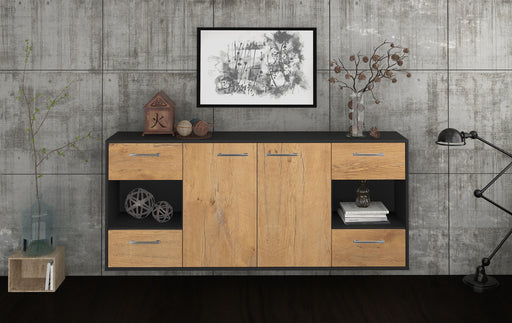 Sideboard Santa Clara, Eiche Studio (180x79x35cm) - Dekati GmbH