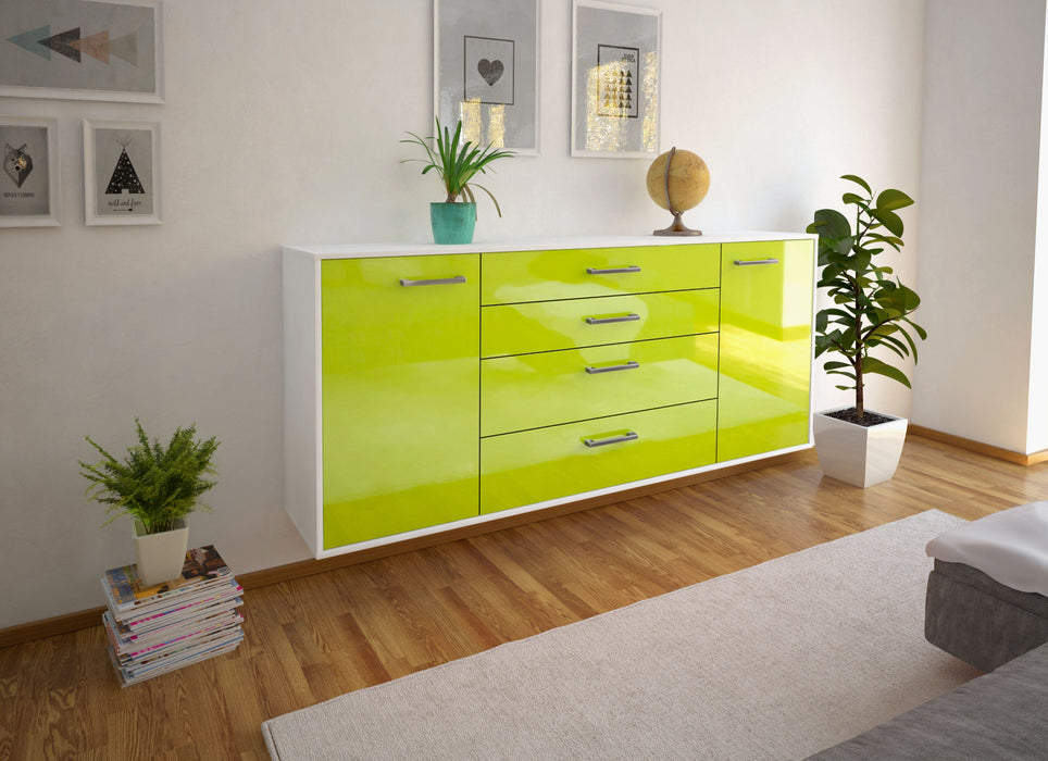 Sideboard Bridgeport, Gruen Front (180x79x35cm) - Dekati GmbH