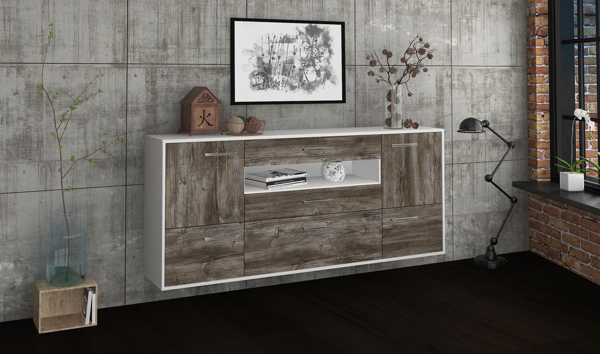 Sideboard Savannah, Treibholz Front (180x79x35cm) - Dekati GmbH