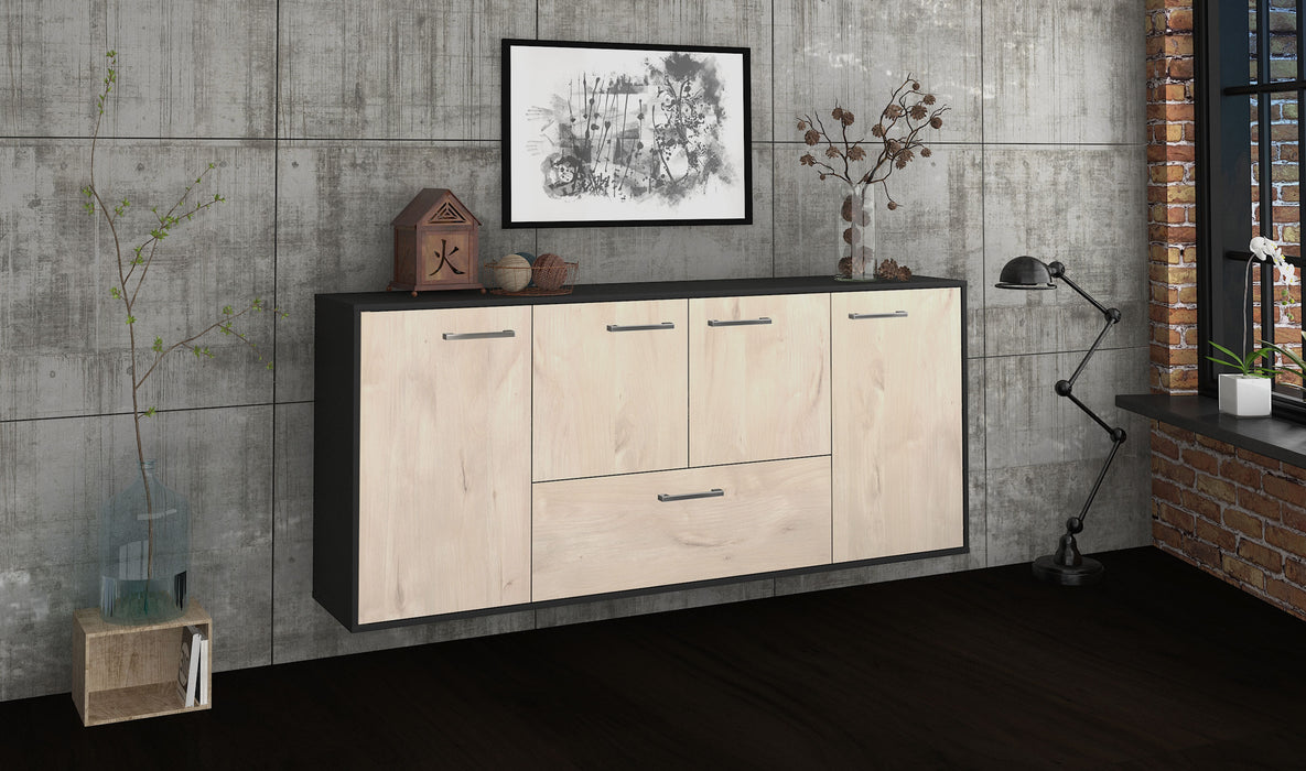 Sideboard Escondido, Zeder Front (180x79x35cm) - Dekati GmbH