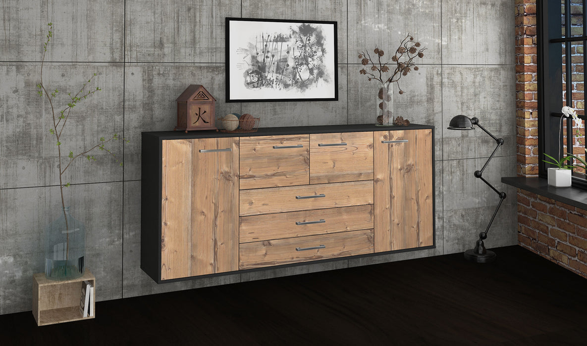 Sideboard Metairie, Pinie Front (180x79x35cm) - Dekati GmbH