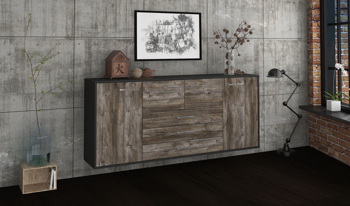 Sideboard Metairie, Treibholz Front (180x79x35cm) - Dekati GmbH