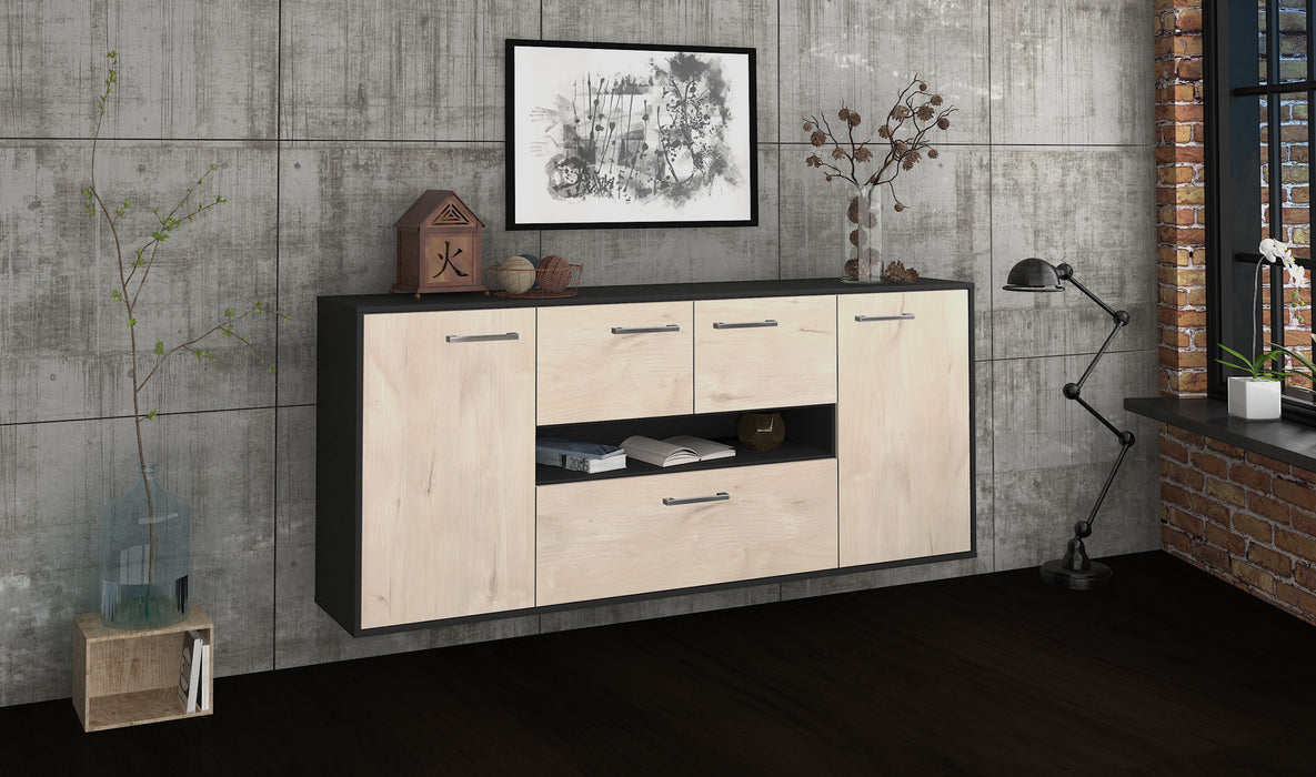 Sideboard Warren, Zeder Front (180x79x35cm) - Dekati GmbH