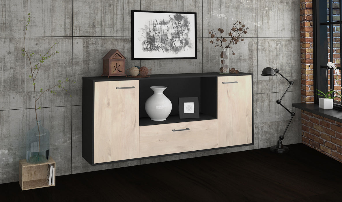 Sideboard Fort Collins, Zeder Front (180x79x35cm) - Dekati GmbH