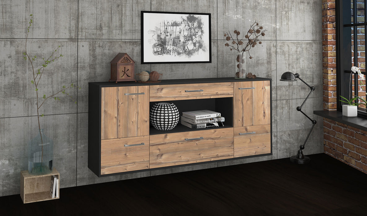 Sideboard East Los Angeles, Pinie Front (180x79x35cm) - Dekati GmbH