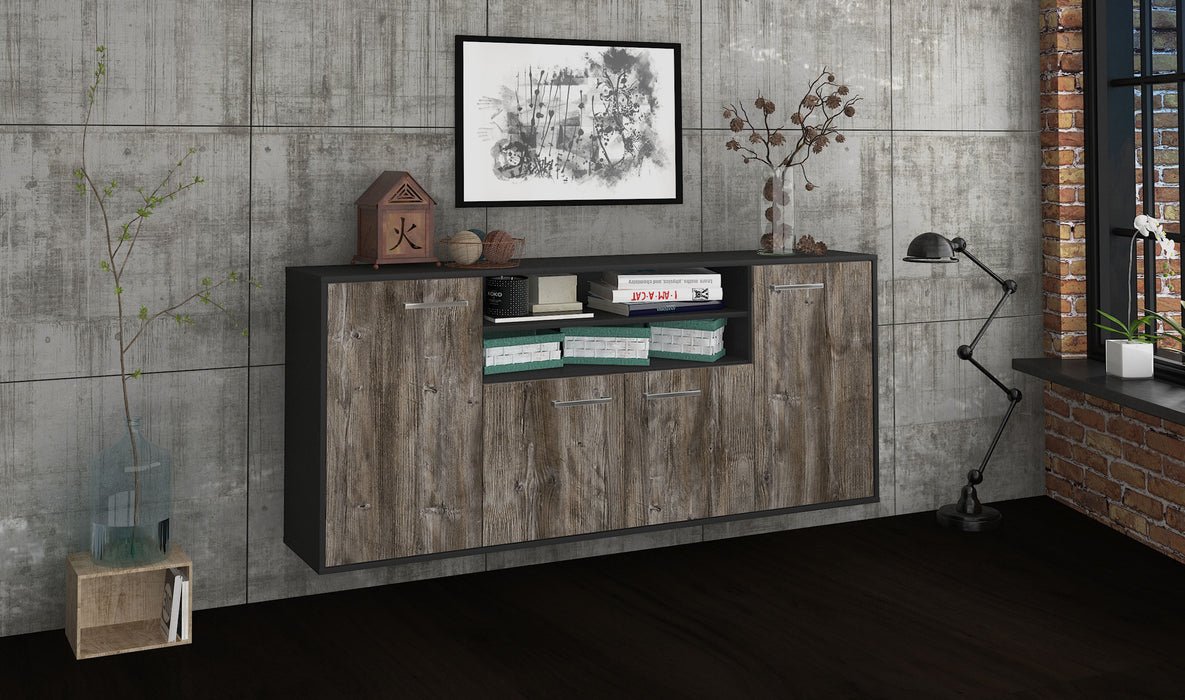 Sideboard Mesquite, Treibholz Front (180x79x35cm) - Dekati GmbH