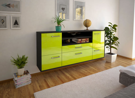 Sideboard Elk Grove, Gruen Front (180x79x35cm) - Dekati GmbH