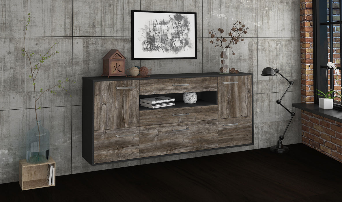 Sideboard Savannah, Treibholz Front (180x79x35cm) - Dekati GmbH