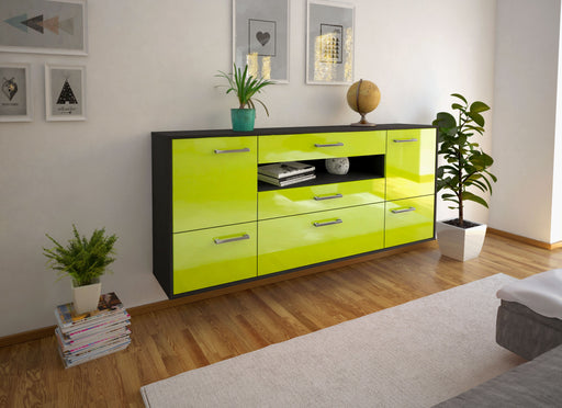 Sideboard Savannah, Gruen Front (180x79x35cm) - Dekati GmbH