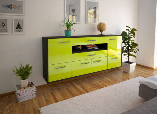 Sideboard McAllen, Gruen Front (180x79x35cm) - Dekati GmbH