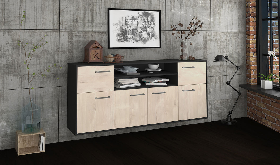 Sideboard Cedar Rapids, Zeder Front (180x79x35cm) - Dekati GmbH